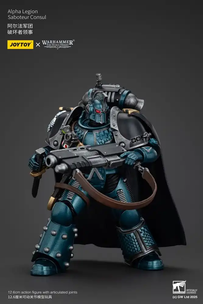 Warhammer The Horus Heresy Action Figure Alpha Legion Saboteur Consul 20 cm